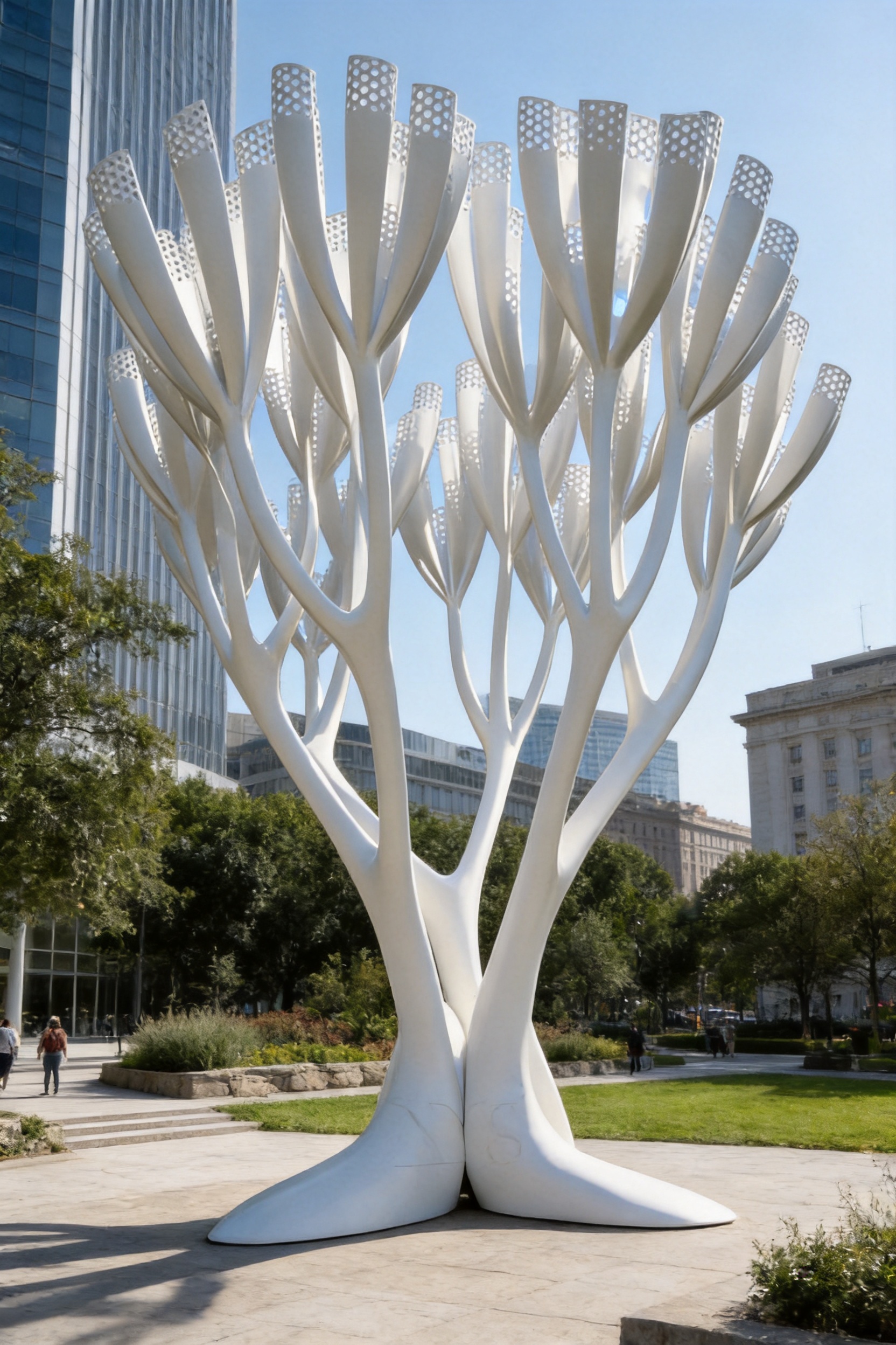 Abstract Tree of Life Stainless Steel Sculpture: Engineering, Symbolism, and Outdoor Design Value