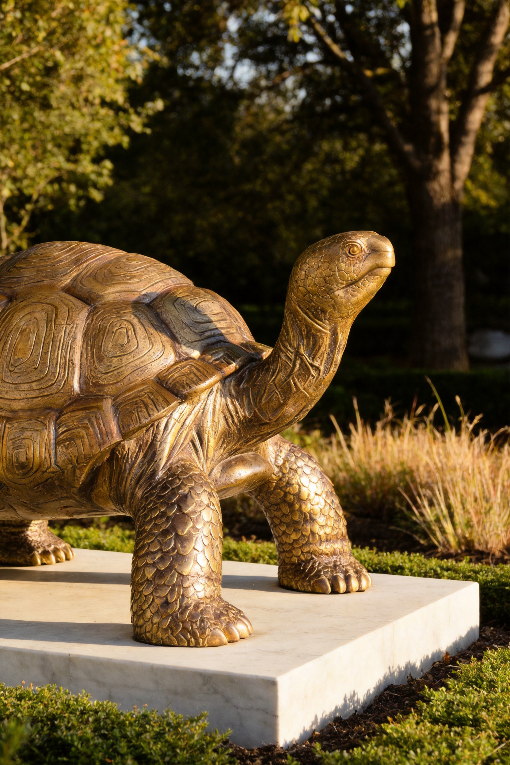 Bronze Lifelike Turtle Sculpture: A Timeless Symbol of Longevity for Exceptional Spaces